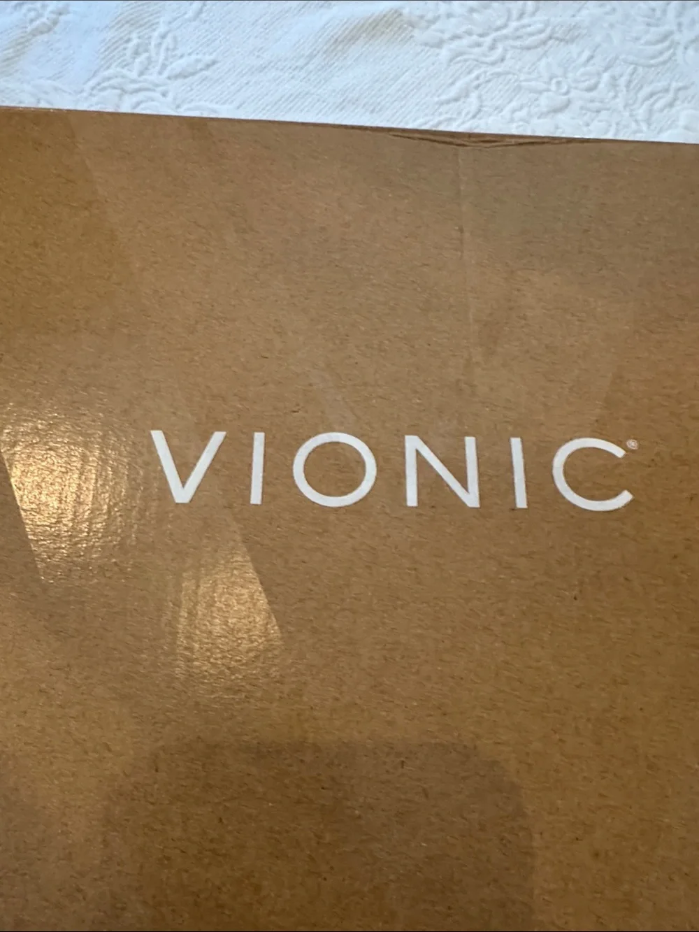 Vionic Darla Black Leather Espadrille Wedge Sandals NIB